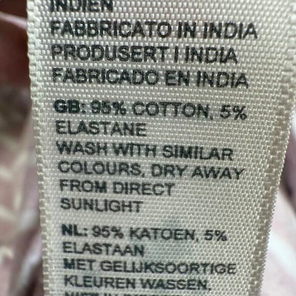 Fat Face Women's Top Breton Stripes Lilac L/S 14 Stretch Fishermancore Coastal - Picture 6 of 10